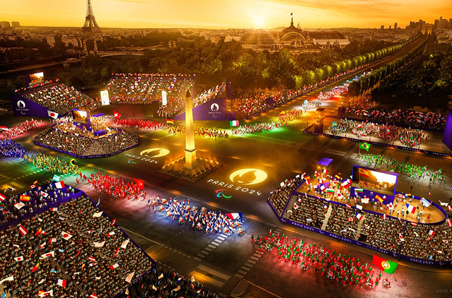Night-time public event